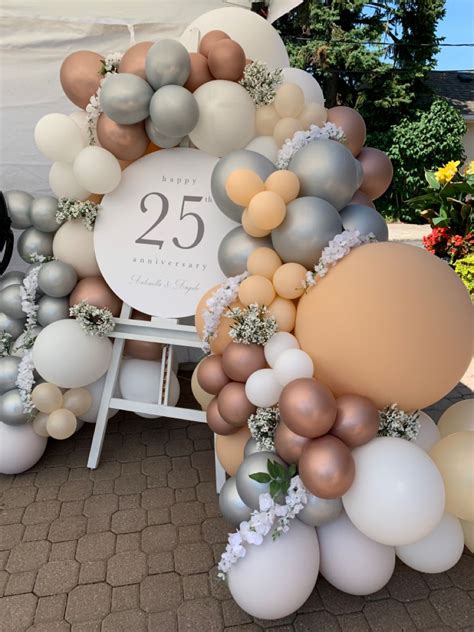 anniversary balloon decoration